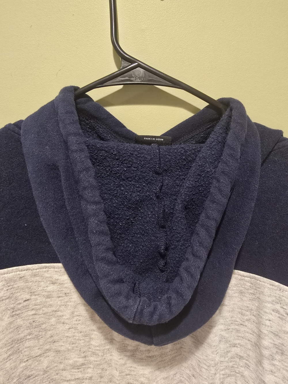 Colosseum Heathered Gray/Navy Notre Dame Fighting Irish Taylor Colorbloc - Picture 9 of 11